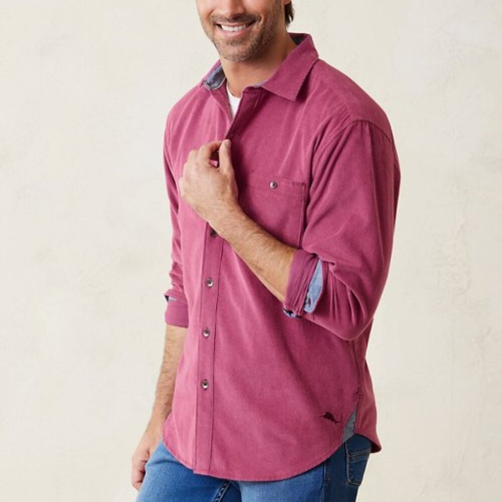 Tommy Bahama Coastline Corduroy Sandwash Shirt
